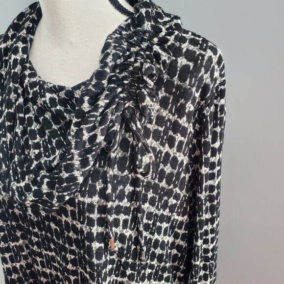 Ruby Rd. Oversized Cowl Neck Lightweight Sweater M - Picture 4 of 7